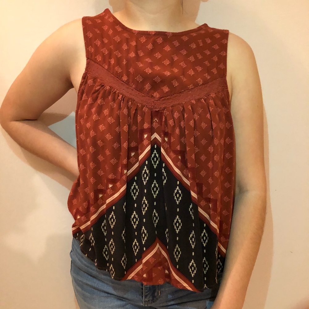 Red-Orange Tank